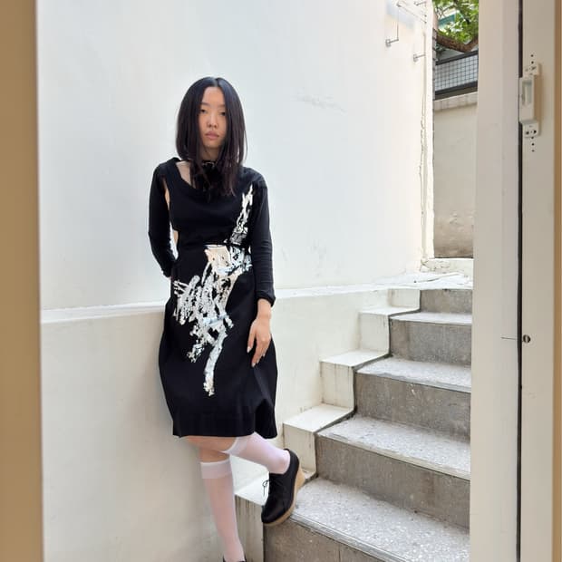 비비안웨스트우드 Hospital Gown Guaze Dress/ 38
