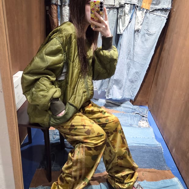 Orleans store 올리언스스토어 퀼팅 투웨이 자켓