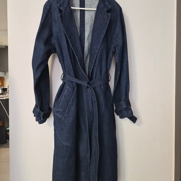 [베이크루즈] SIMPLICITE(심플리시테) 데님 트렌치 코트