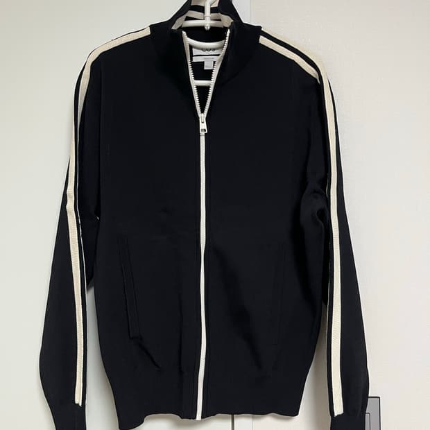 코스 니트 트랙자켓 블랙 S