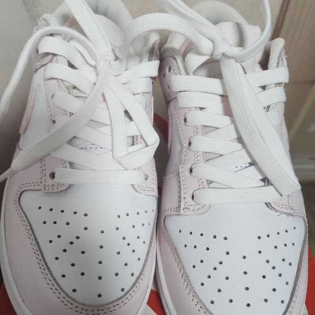 나이키 덩크로우 펄 핑크 220