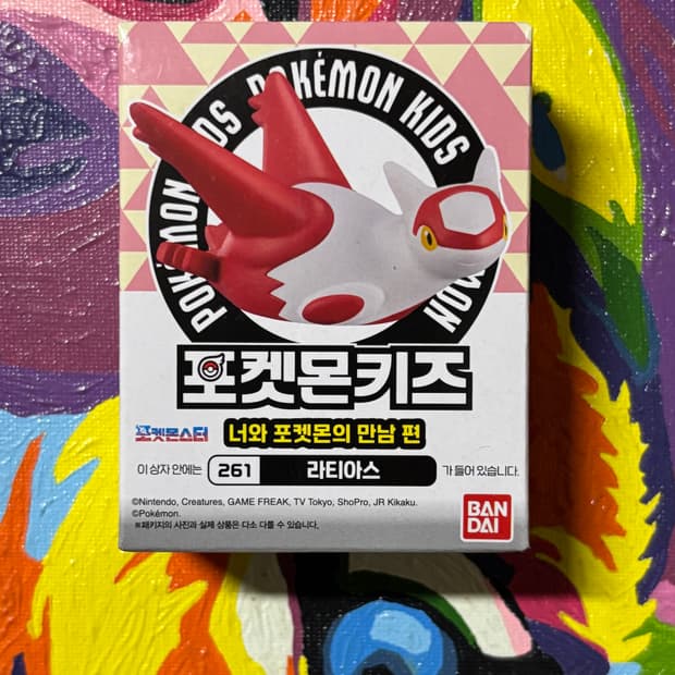 미개봉) 포켓몬키즈 라티아스 포켓몬 피규어 미니어처 인테리어 소품