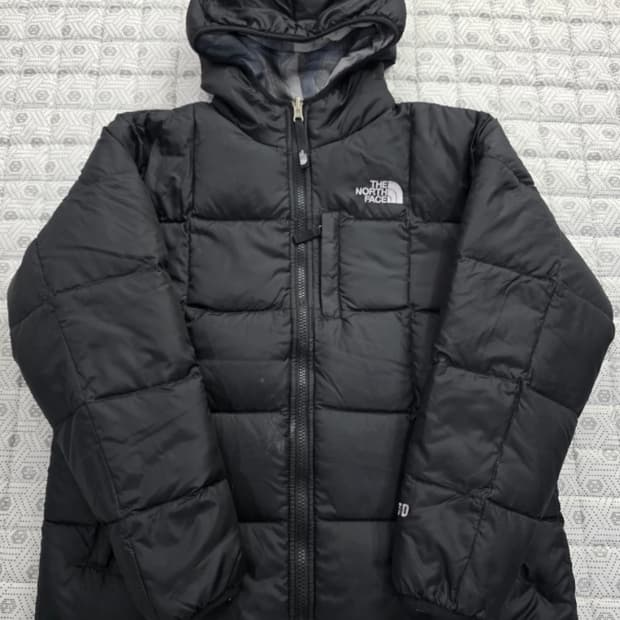 노스페이스 리버시블 패딩 필파워 550 ~55