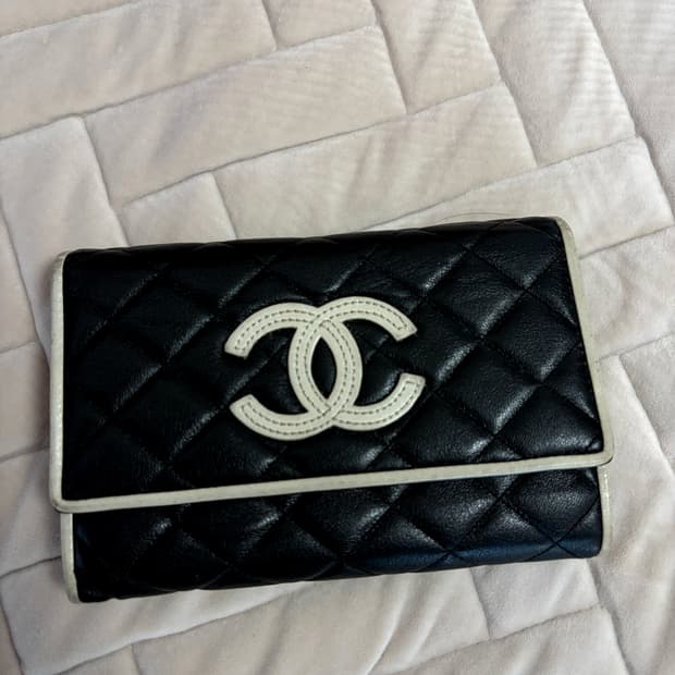 샤넬 빈티지 반지갑
