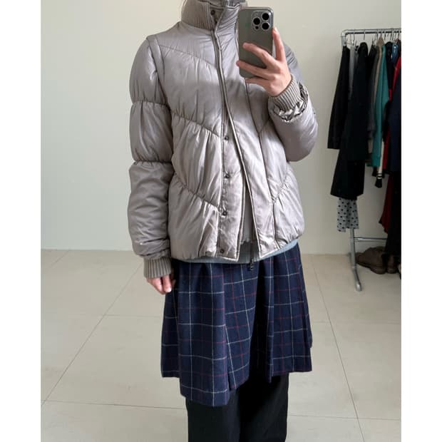 빈티지 패딩 자켓