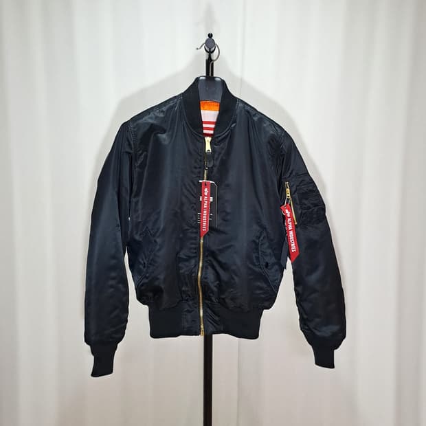 (새제품) 알파인더스트리 블러드칫 ma-1 항공점퍼 L B266