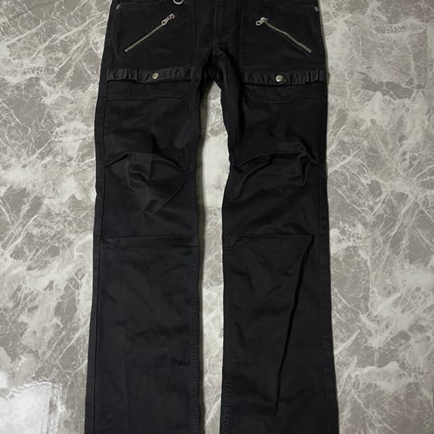 Parachute zipper black jean
