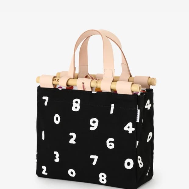 소우소우 SOU·SOU 미치유키코바코 대나무 손잡이 토드백 가방