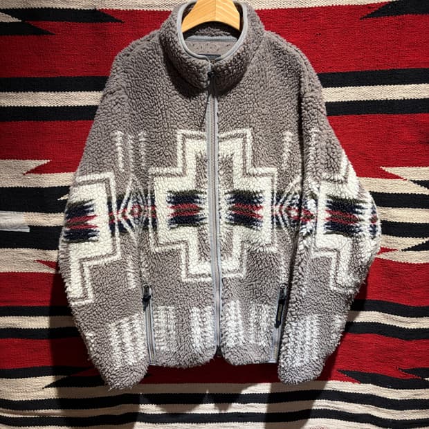 Pendleton boa fleece jacket / 팬들턴 보아 후리스