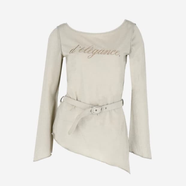 2000 archives 글리터 벨트 탑