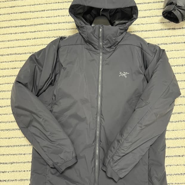 [XL] 아크테릭스 아톰 헤비웨이트 후디 블랙