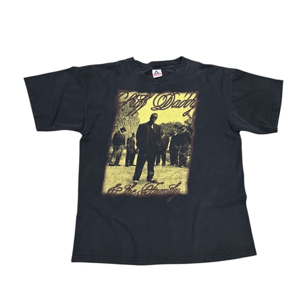 빈티지 90s 퍼프 대디 No Way Out 투어 티셔츠