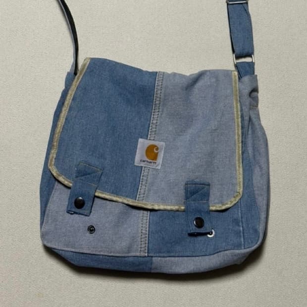 칼하트 데님 크로스백 빈티지제품