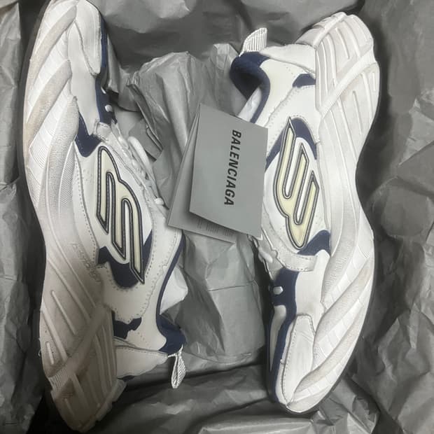 (급처) (43)발렌시아가 먼데이슈즈 네이비