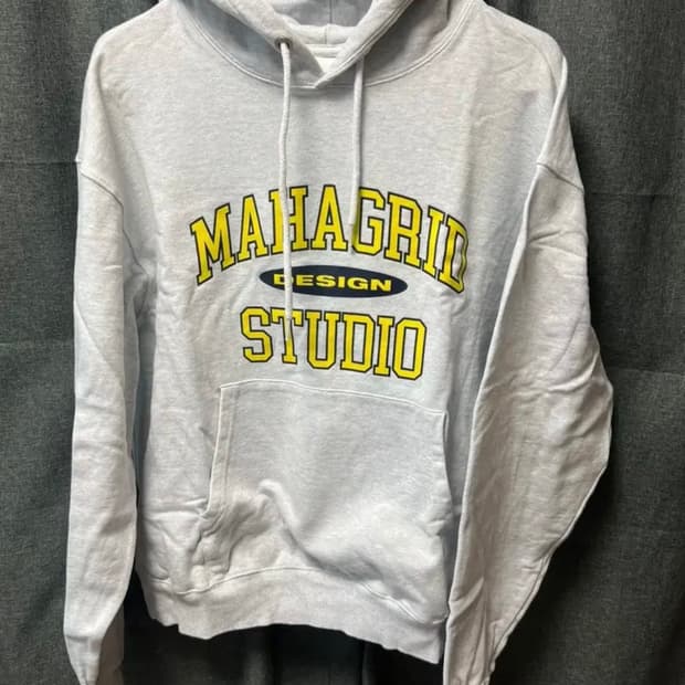 마하그리드 백메란지 후드티 판매합니다