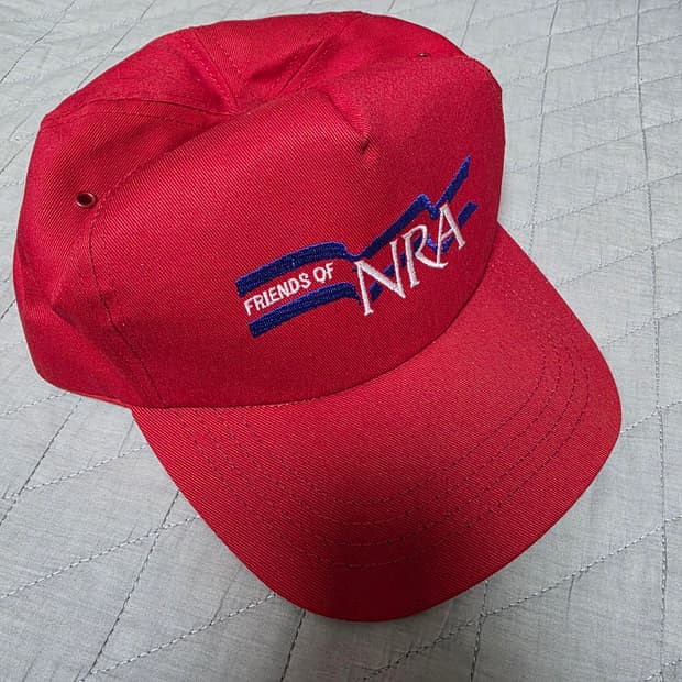 [OS] 빈티지 프렌즈 오브 NRA 5패널 볼캡 레드