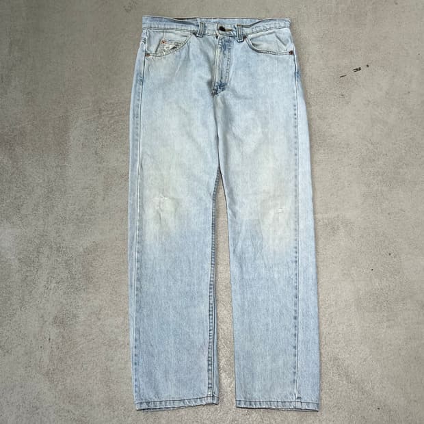 usa 리바이스 505 오렌지탭 데님팬츠 s11574