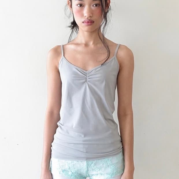 샵페어리 clear sleeveless (grey)