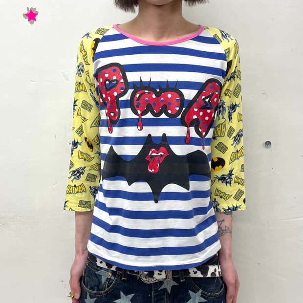 pma Batman Stripe Half Kitch Sleeve 