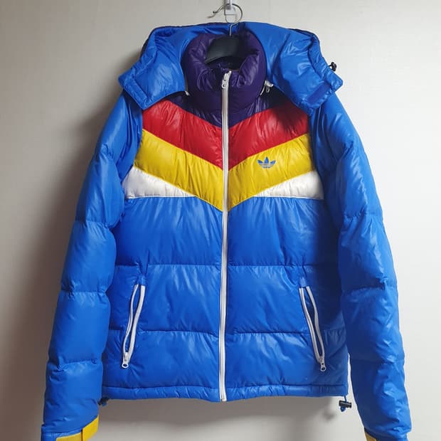 택포가 아디다스 패딩 CB 덕다운 점퍼 100