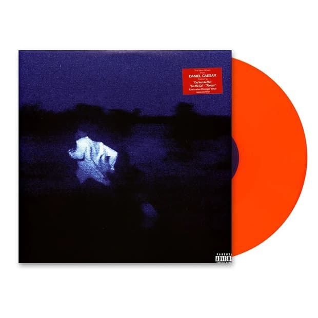 다니엘 시저 Never Enough 오렌지 LP 미개봉