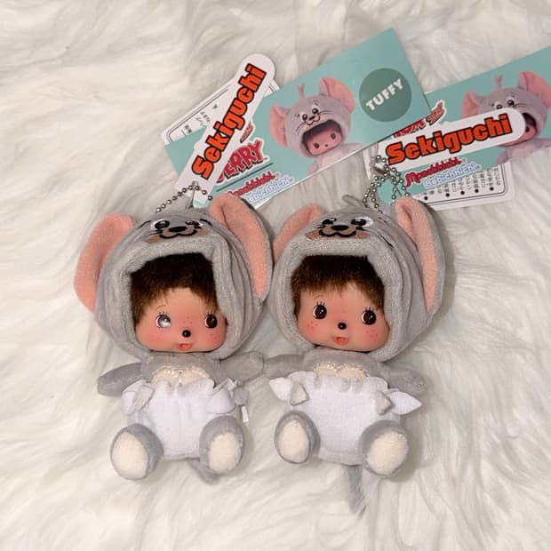 톰과제리 몬치치 터피 인형 키링