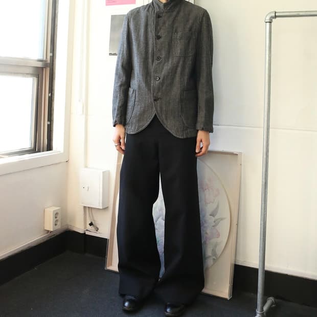 미 해군 울 세일러 부츠컷 트라우저 