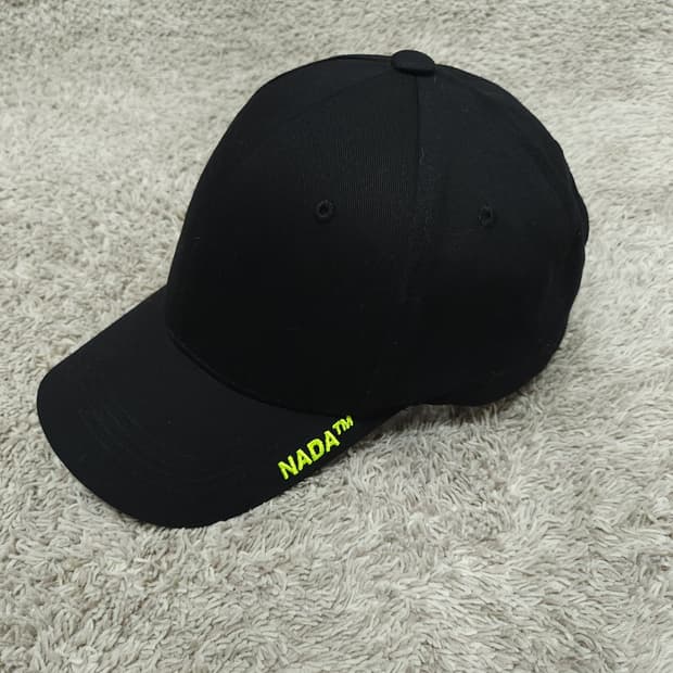 NADA 캡모자 블랙 L 새제품