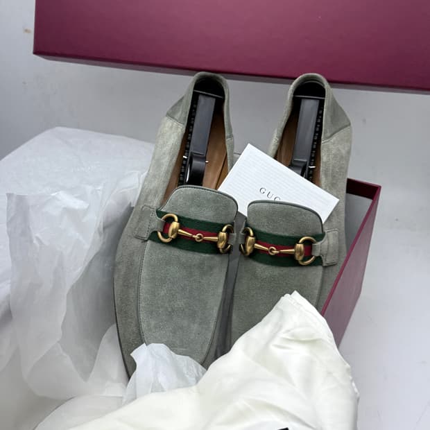 정품)구찌 홀스빗 구두 260