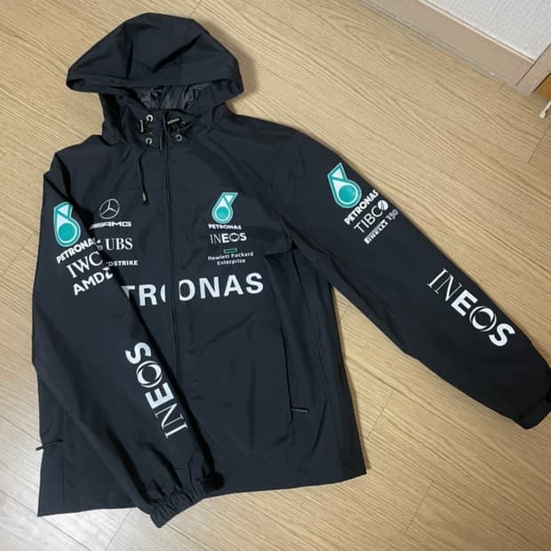 메르세데스 f1 바람막이 점퍼