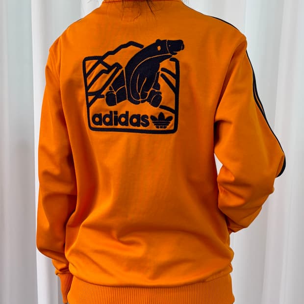 [M]아디다스 윈터베어 오렌지 트랙탑 져지