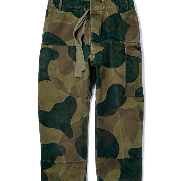 50s Belgain Moon&Ball Camouflage Pants