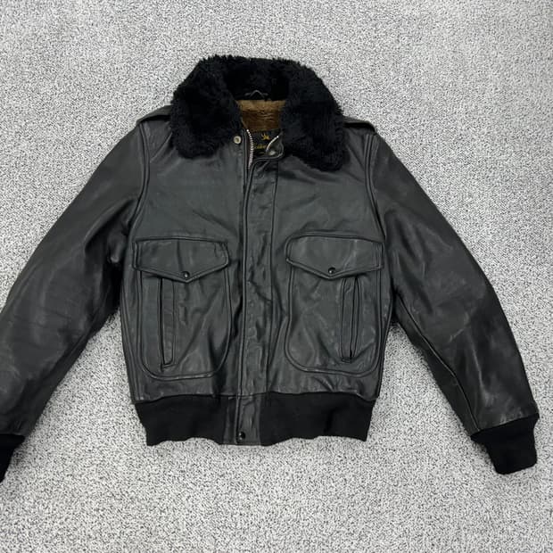 Golden Flecce 80-90s G-1 레더자켓