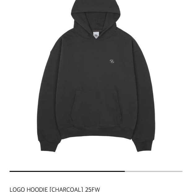 산산기어 로고 후드티 (3) 25fw