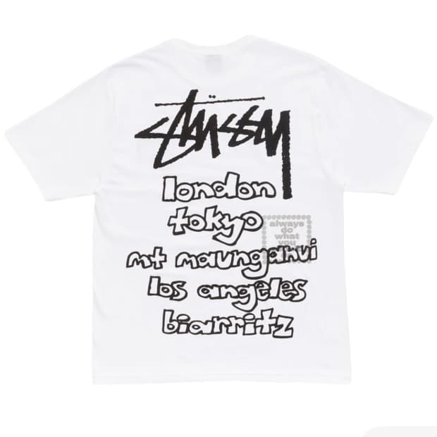 Stussy x Adwysd 콜라보 티셔츠