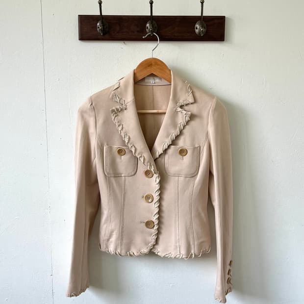 FRAGILE 트위스트 자켓