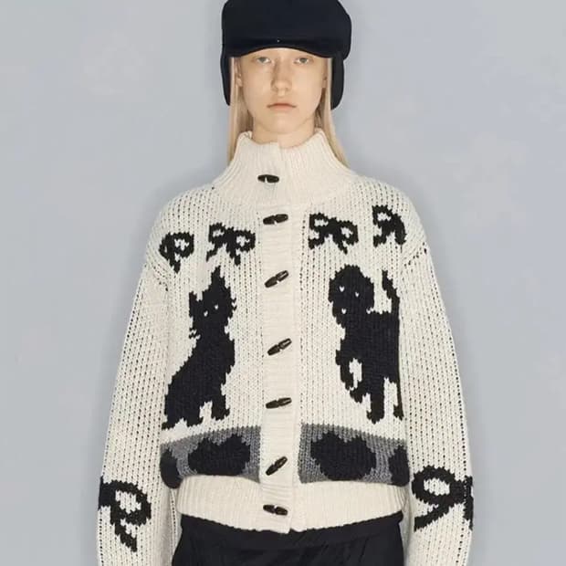 오픈와이와이 open yy 펫클럽 코위찬 자켓 아이보리