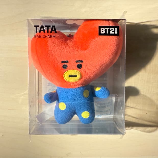 BT21 굿즈 백참 키링 bag charm keyring 3종