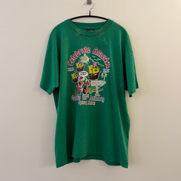 80s 빈티지 반팔 티셔츠 XL
