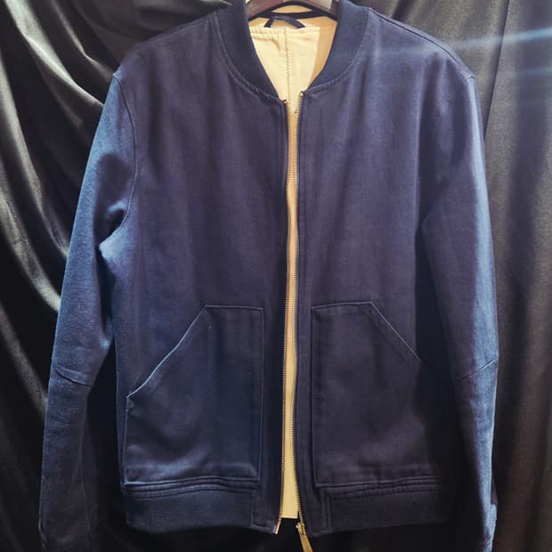 자라 남성 블루종 자켓