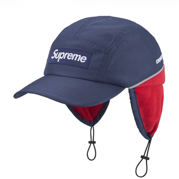 슈프림 폴라텍 라인드 패커블 이어플랩 캠프  