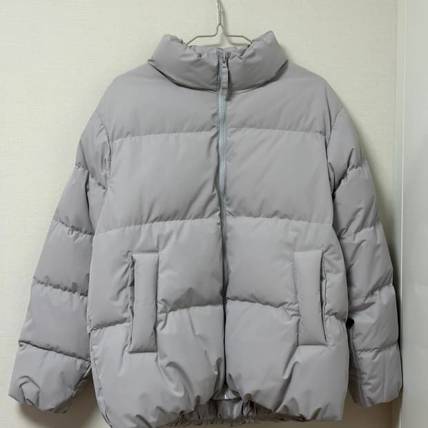 인디고뱅크 오버핏 오리털 패딩