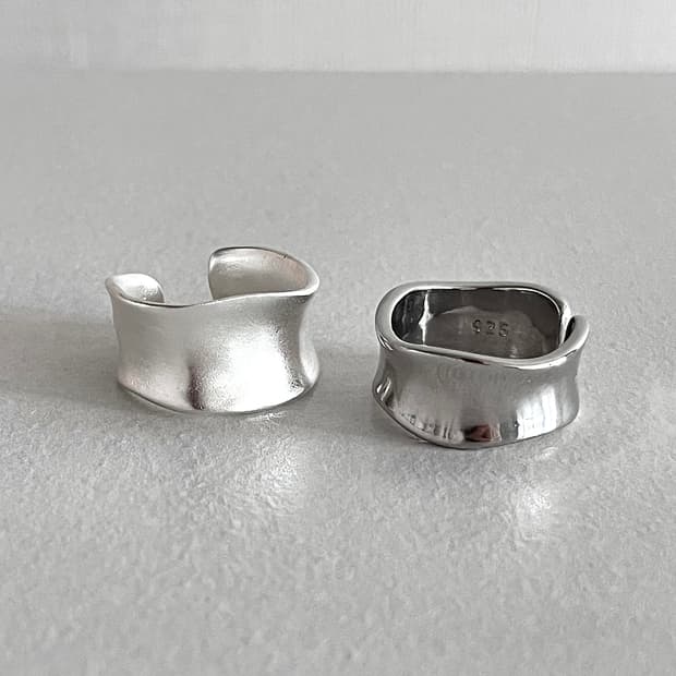 클래식 볼드 반지 2종