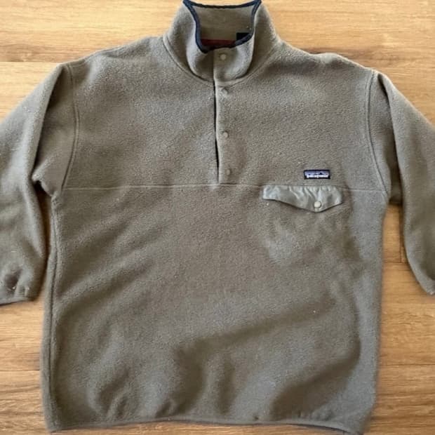 파타고니아 신칠라 90s USA 올리브 m