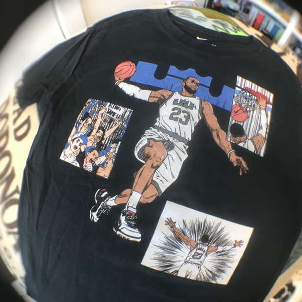 NIKE 르브론 X 망가 티셔츠