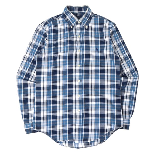 폴로 랄프로렌 트윌 코튼 플래드 체크 클래식핏 셔츠