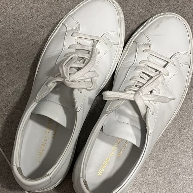 커먼프로젝트 아킬레스 로우 화이트 풀박스