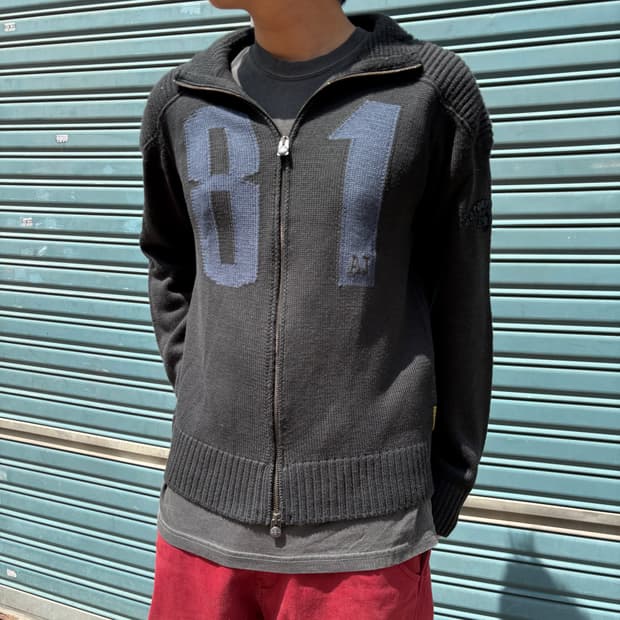 알마니 진스 81 모터사이클 집업