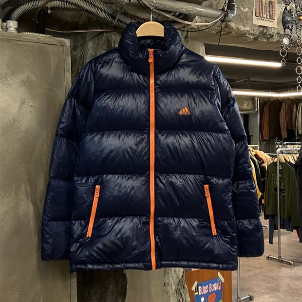 아디다스 패딩 네이비 85 #csz2612