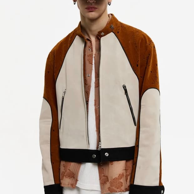 레더 바이크 자켓